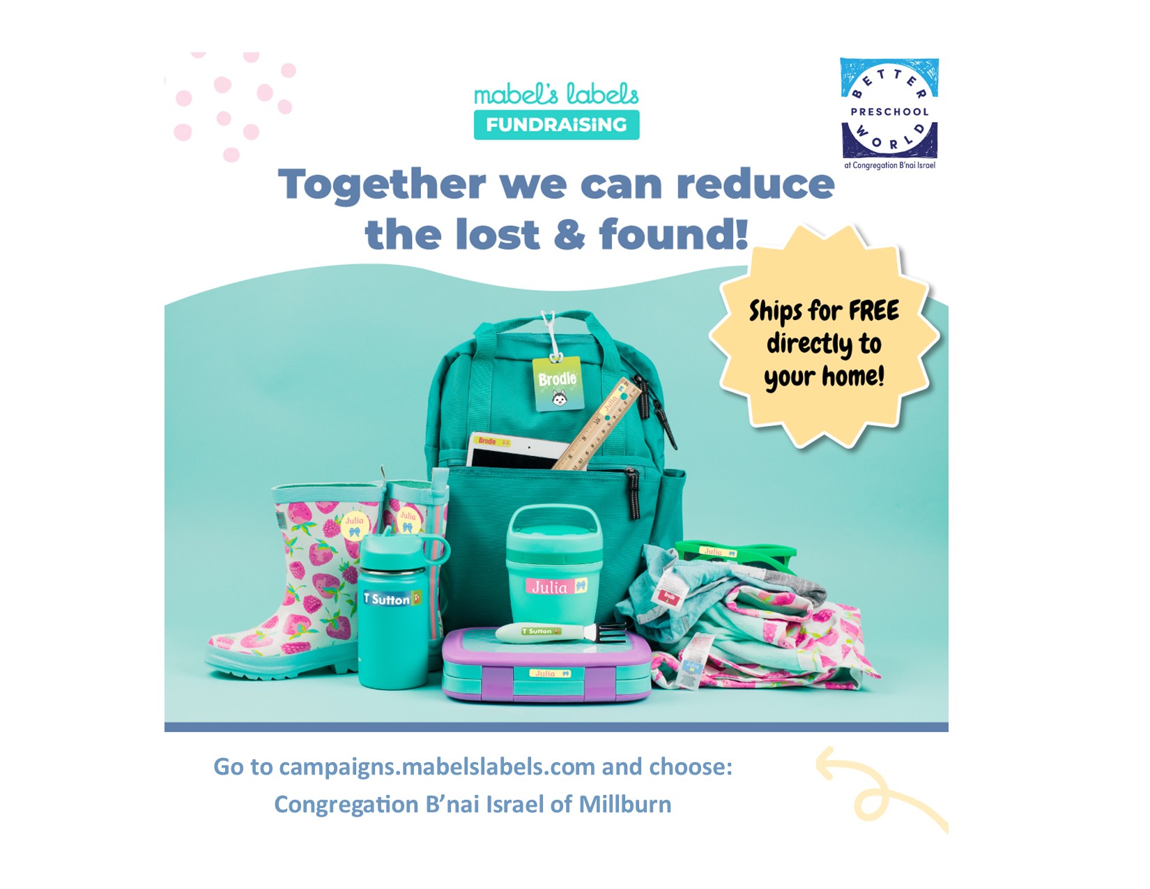 Mabels Labels Fundraising